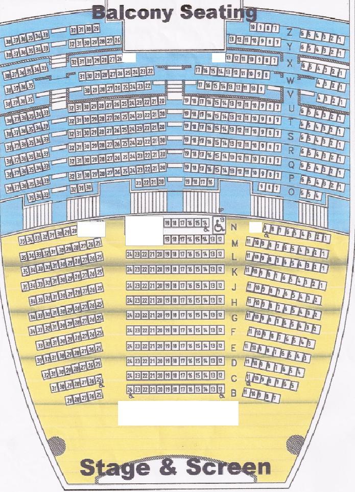 Egyptian Theatre Boise Seating Chart